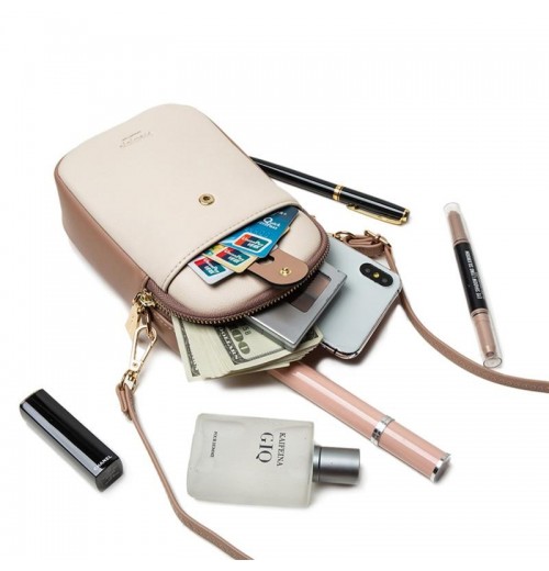 Leather Phone Bag With Strap Leather Phone Bag With Strap