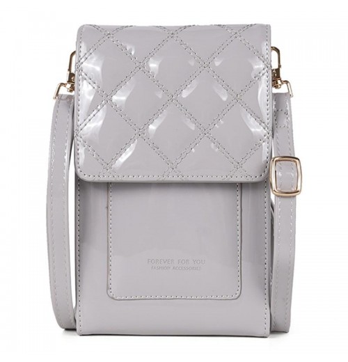 Small Quilted Leather Smartphone Crossbody Bag Small Quilted Leather Smartphone Crossbody Bag