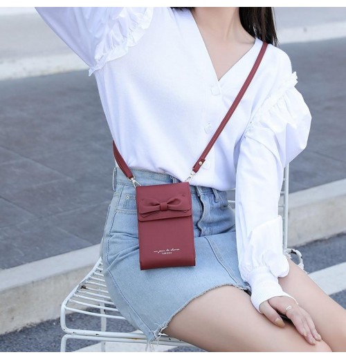 Leather Mobile Phone Bag Leather Mobile Phone Bag