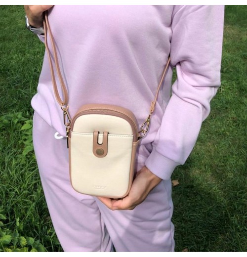 Leather Phone Bag With Strap Leather Phone Bag With Strap