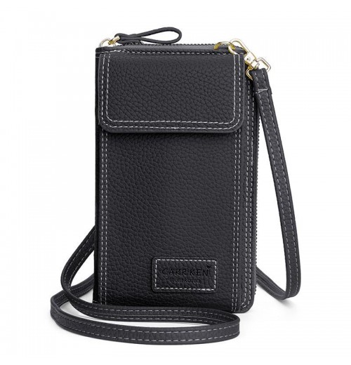 Leather Clutch Wallet With Phone Pocket Leather Clutch Wallet With Phone Pocket