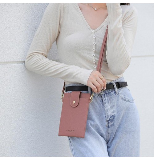 Leather Smartphone Crossbody Bag Leather Smartphone Crossbody Bag