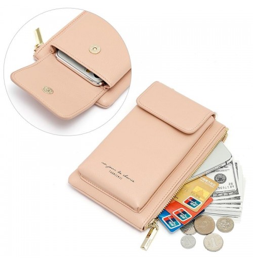 Leather Clutch Wallet With Phone Pocket Leather Clutch Wallet With Phone Pocket