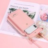 Leather Clutch Wallet With Phone Pocket Leather Clutch Wallet With Phone Pocket