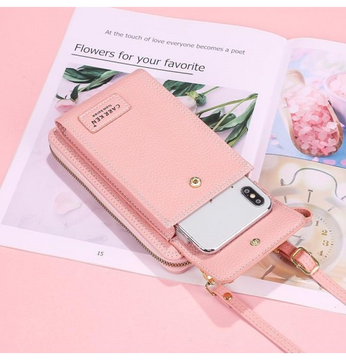 Leather Clutch Wallet With Phone Pocket Leather Clutch Wallet With Phone Pocket